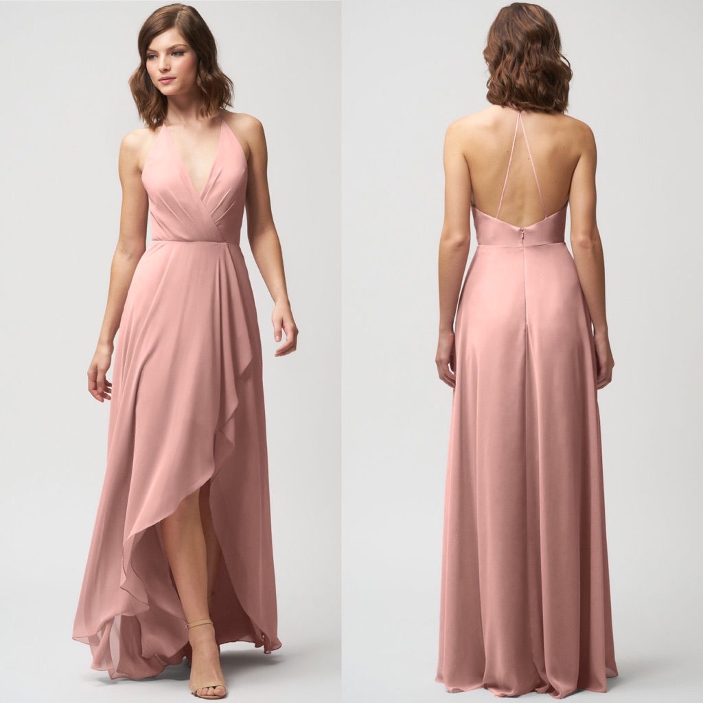 Jenny Yoo Collection Farrah Dress Whipped Apricot